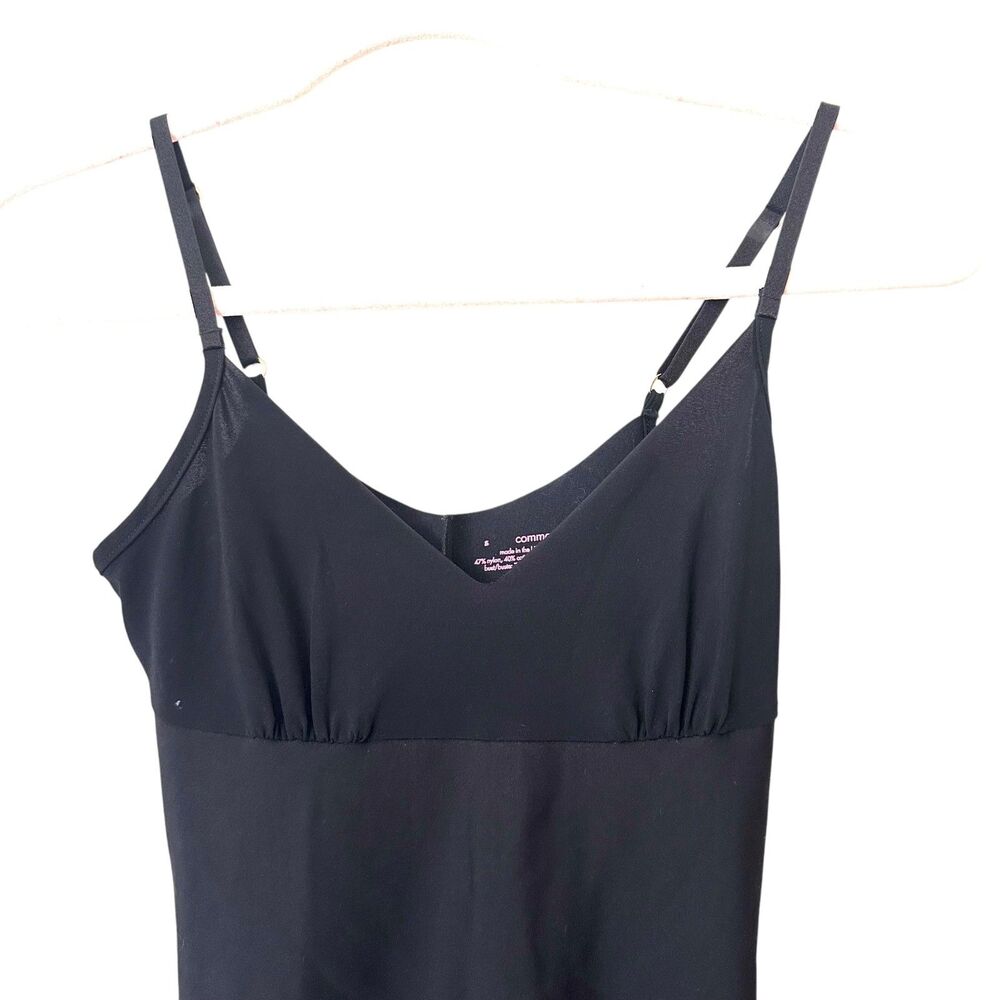 Commando Two Faced Tech Control Slip Black Small - image 3